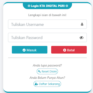 Register PGRI Kab. Mappi - Persatuan Guru Republik Indonesia Cabang Kab. Mappi